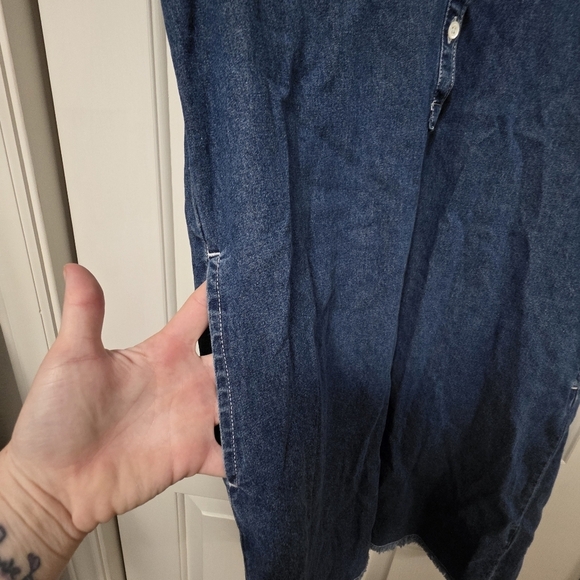 J. Mclaughlin Jones Indigo Denim Dress Size Xsmall - Picture 6 of 11
